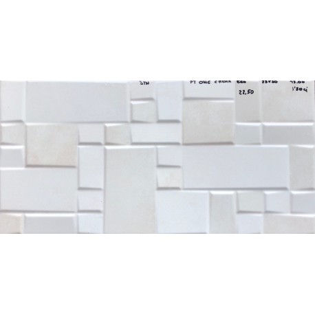 PT ONE CREMA  BRILLO 25x50cm ECO