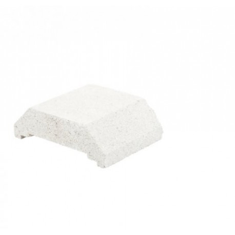 ALBARDILLA / CUBRE MUROS DE HORMIGON BLANCA 25X20cm