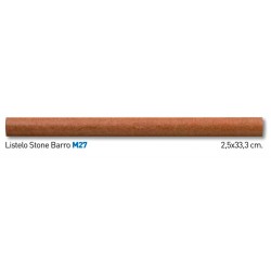 LISTELO STONE BARRO 2,5x33,3cm.