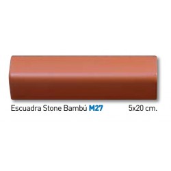 ESCUADRA STONE BAMBÚ MATE 5x20cm